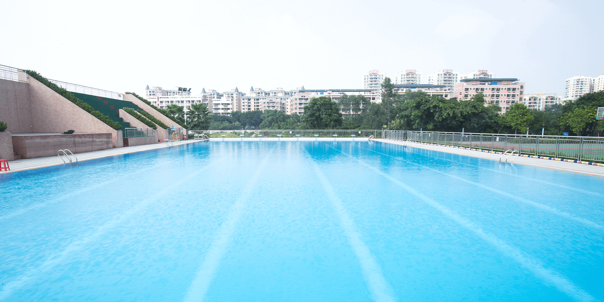 Swimming pool water supply
